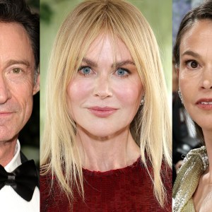 Hugh Jackman, Nicole Kidman, and Sutton Foster attend the 2026 Met Gala celebrating "Costume Art" at the Metropolitan Museum of Art on May 04, 2026 in New York City.