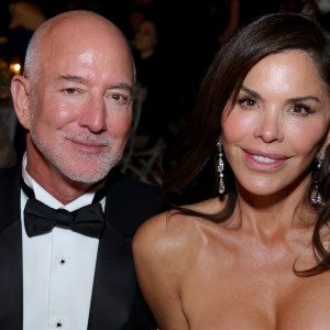 Jeff Bezos and Lauren Sánchez Bezos attend the 2026 Met Gala celebrating "Costume Art" at the Metropolitan Museum of Art on May 04, 2026 in New York City.