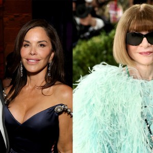 Jeff Bezos and Lauren Sánchez Bezos attend the 2026 Met Gala celebrating "Costume Art" at the Metropolitan Museum of Art on May 04, 2026 in New York City; Anna Wintour attends the 2026 Met Gala celebrating "Costume Art" at the Metropolitan Museum of Art on May 04, 2026 in New York City.