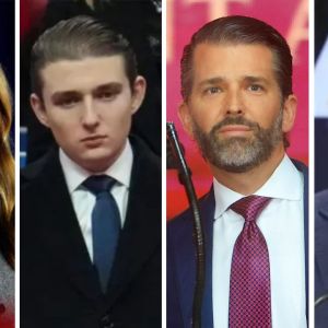 Melania Trump, Barron Trump, Don Jr. Eric Trump