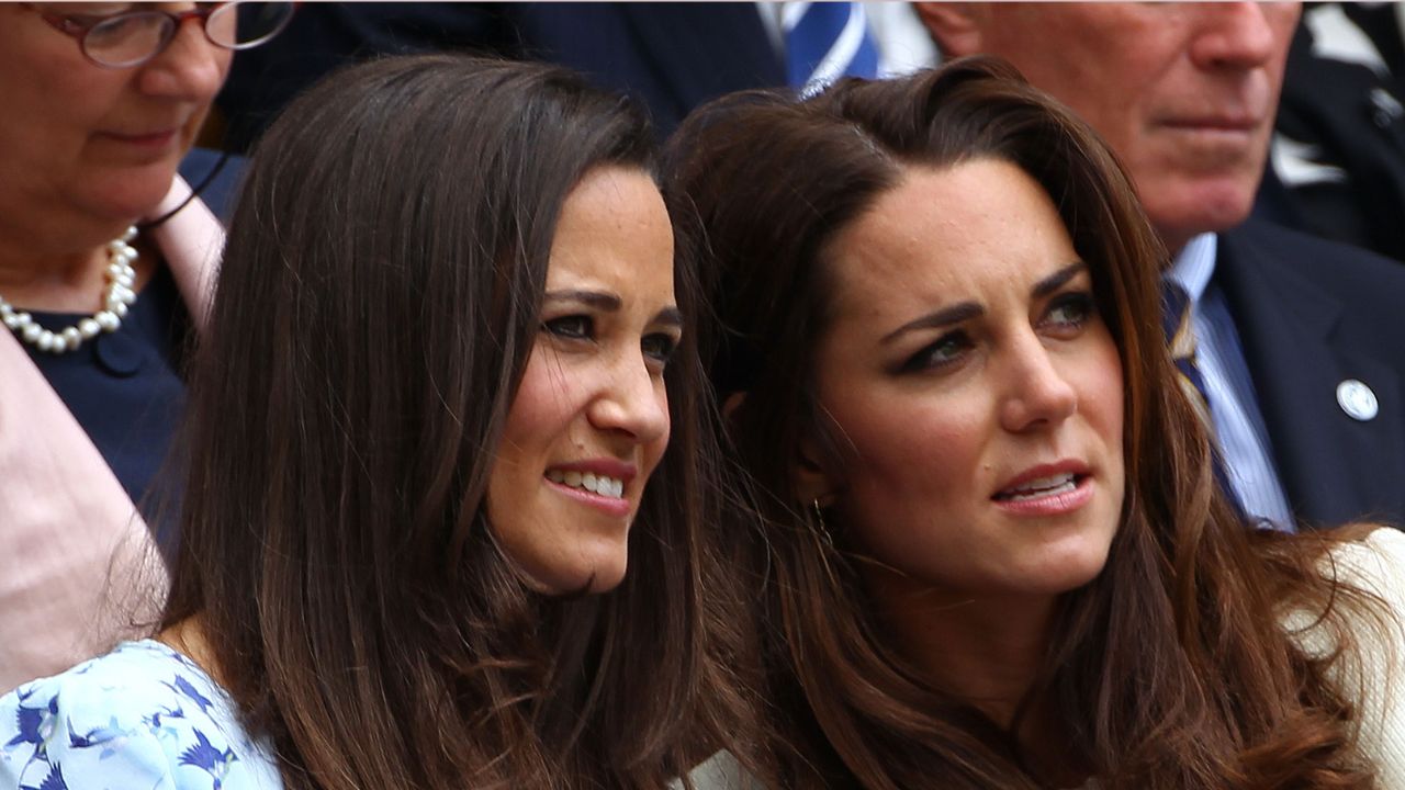 Pippa Middleton and Kate Middleton