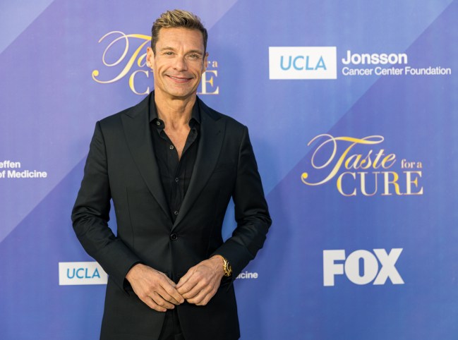 Ryan Seacrest attends the UCLA Jonsson Cancer Center Foundation's 29th Annual Taste For a Cure at Fox Studio Lot on May 01, 2026 in Los Angeles