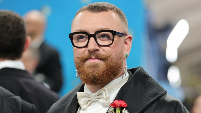 Sam Smith attends the 2025 Met Gala Celebrating "Superfine: Tailoring Black Style" at Metropolitan Museum of Art on May 05, 2025 in New York.