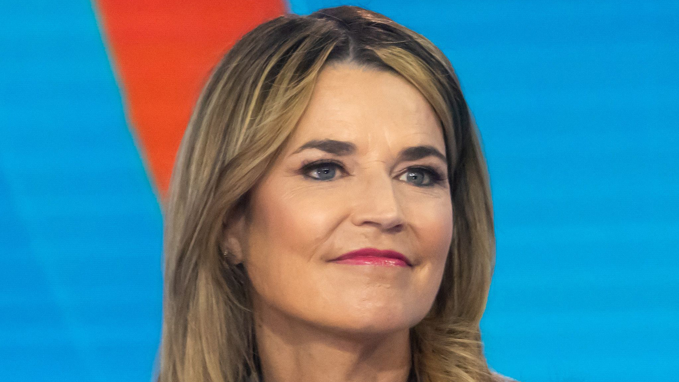 Savannah Guthrie is seen on the set of the 'Today Show' on April 13, 2026 in New York, New York.