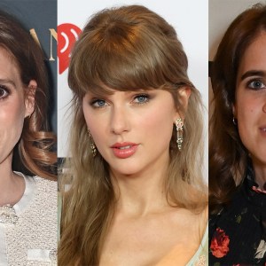 Princess Beatrice of York attends prematurity research charity Borne's Wonderland Gala with newly announced patron Princess Beatrice of York at The V&A on March 6, 2025 in London; Taylor Swift attends the 2026 iHeartRadio Music Awards at Dolby Theatre on March 26, 2026 in Los Angeles; Princess Eugenie of York attends the Fashion Trust Arabia London dinner in celebration of the FTA 2023 winners, at Claridges Hotel on June 17, 2024 in London.
