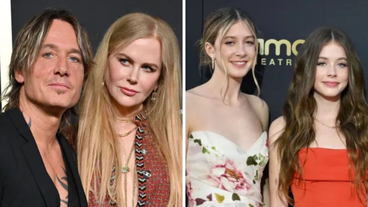 Keith Urban, Nicole Kidman, Sunday Rose, Faith Margaret